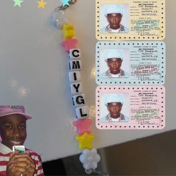 handmade Jewelry - cmifgl keychain tyler the creator keychain